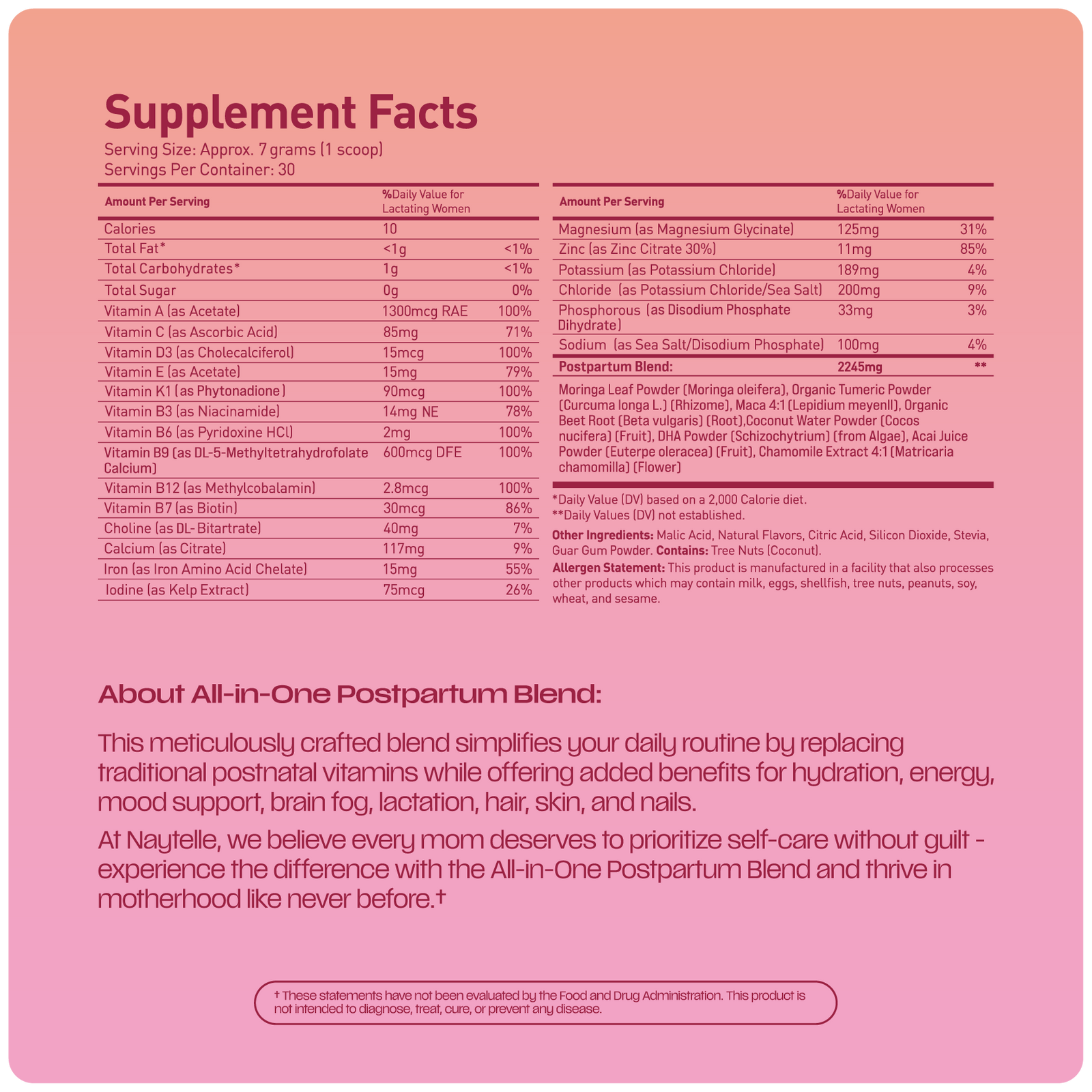 All-in-One Postpartum Blend